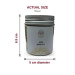 Jau barley seeds 90g jar size 6.5cm high x 5cm diameter - Divine Sansar