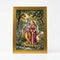 Radha Krishna Photo Frame A4 Gold Acrylic | Home Mandir