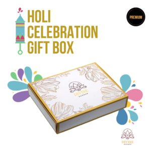 Celebrate the festival of colors in style with our Divine Sansar Holi Celebration Gift Box. This festive box is filled with an array of traditional Holi essentials that will bring the joy and excitement of the festival