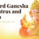 5 Lord Ganesha Mantras and Puja for Success and Good Luck.
