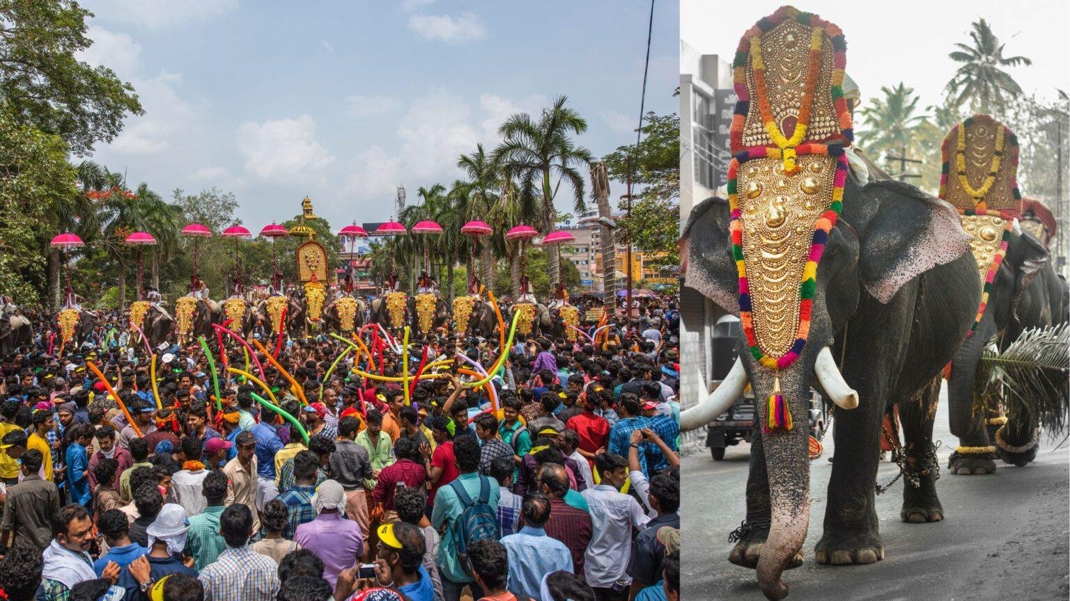 The Spectacular Festival Of Thrissur Pooram A Celebration Of Tradition And Unity Divine Sansar